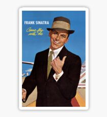 Frank Sinatra Legendaris of Singer Sticker