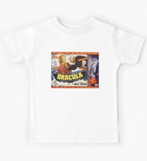 Dracula, Bela Lugosi, vintage horror movie poster Kids Tee