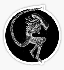 Alien Boy Xenomorph (INVERTED!!!!) Sticker