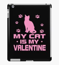 Cat is My Valentine iPad Case/Skin
