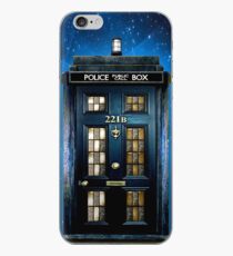 Detective Phone box with 221b number iPhone Case