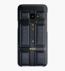 221b baker street black wood door Case/Skin for Samsung Galaxy