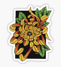 Traditional Chrysanthemum Sticker