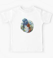 Tornado Time Vortex Abstract Kids Tee