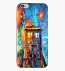 Beutiful Blondie Time traveller abstract iPhone Case