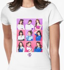 TWICE - One More Time - GROUP Women's Fitted T-Shirt