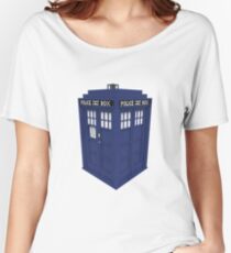 Pixel Doctor Who Tardis Women's Relaxed Fit T-Shirt