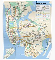 New York City Subway Poster