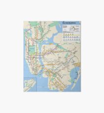 New York City Subway Art Board