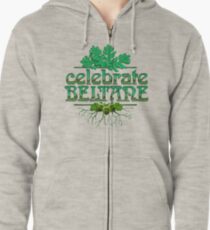 Celebrate Beltane Zipped Hoodie