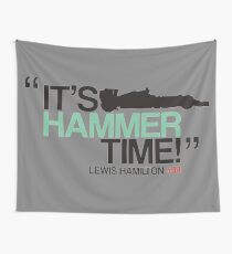 Lewis Hammilton Formula 1 UK Wall Tapestry