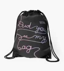 BTS MIC Drop - Did You See My Bag #5 Drawstring Bag