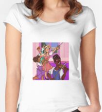 Barbie and The Three Musketeers Women's Fitted Scoop T-Shirt