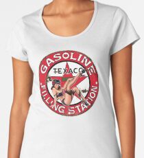 Texaco Retro Sign Women's Premium T-Shirt