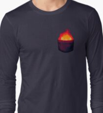 FIRE DEMON IN A POCKET Long Sleeve T-Shirt