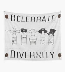 CELEBRATE DIVERSITY Wall Tapestry
