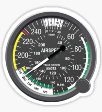 Airspeed Indicator Sticker Sticker