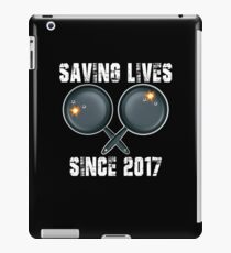 PUBg Pan Saves Lives SINCE 2017 iPad Case/Skin