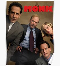 Cast from Monk Poster