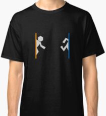 Portal Man Polygonal Design Classic T-Shirt