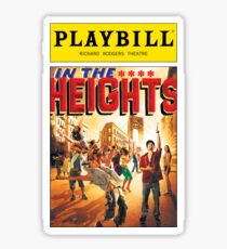 In the Heights Playbill Sticker