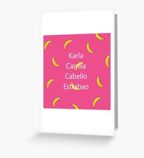 Tarjeta de felicitación Camila