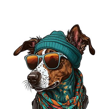 Sticker for Sale mit Lustige Hunde mit Sonnenbrille von Doghism