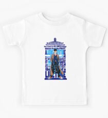 time traveller Quotes Typograph Kids Tee