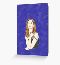 Buffy the Vampire Slayer —Watercolor Greeting Card
