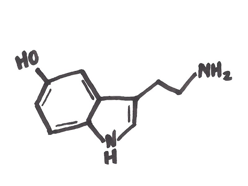 Серотонин картинки для презентации
