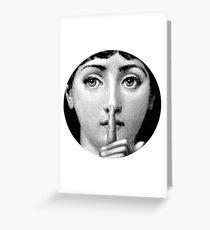 shhhhhhh Greeting Card