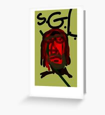 S. G. L. Greeting Card