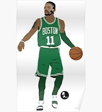 Kyrie Irving Minimalist Art 'Masked Kyrie' // Phone case, t-shirt, stickers and more Poster