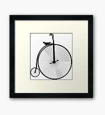 Penny Farthing Framed Print