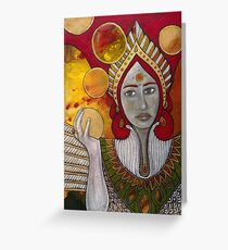 Eos Greeting Card
