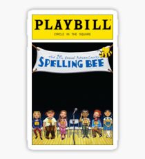 25th Annual Putnam County Spelling Bee Playbill Sticker