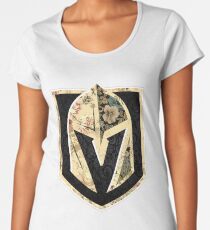 FLORALS - Golden Knights Women's Premium T-Shirt