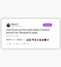 marina and the diamonds tweet Sticker