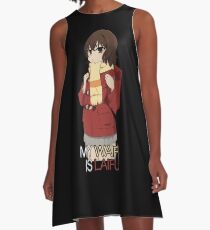 Waifu Inspired Anime Shirt A-Line Dress