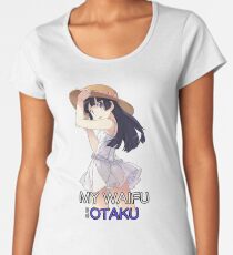 Waifu Anime Inspired Shirt Women's Premium T-Shirt