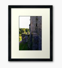 From the battlements Framed Print