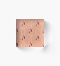 Victoria Blush Acrylic Block