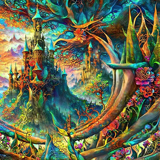 Deep Dream abstraction