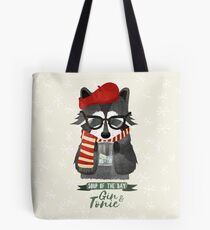 Waschbär "Gin & Tonic" Tote Bag