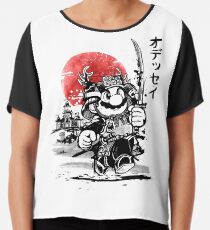 Samurai Mario Odyssee Chiffontop