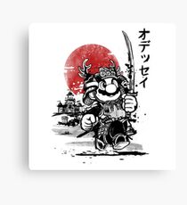 Lienzo Samurai Mario Odyssey