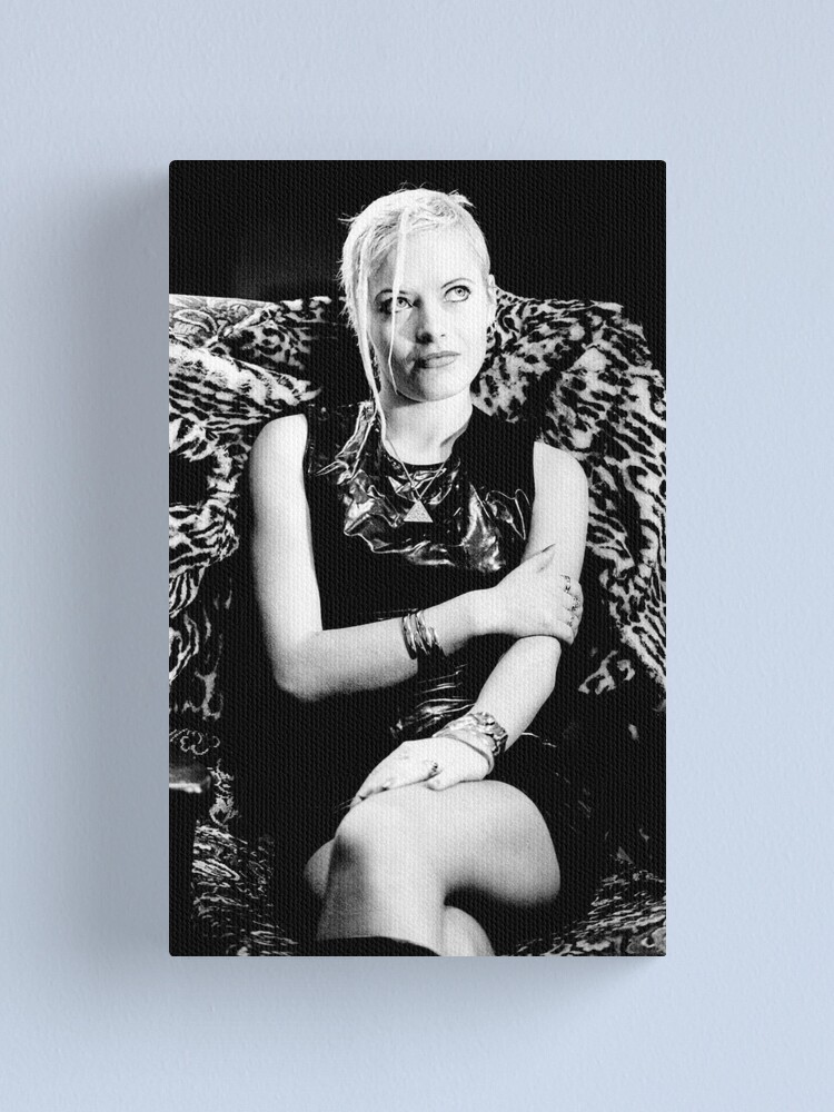 Alternate view of Nuala F dancer for a Punk Band Canvas Print