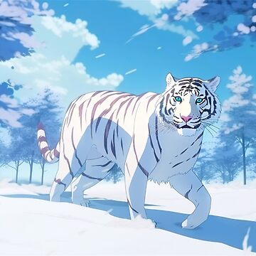 The Anime Portrait Depicts a Fierce Male Tiger Fighter, Exuding Strength  and Determination Stock Illustration - Illustration of character, anime:  292517047