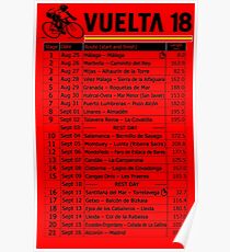 Vuelta a Espana 2018 Poster