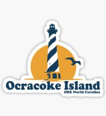 Ocracoke Island - OBX. Sticker